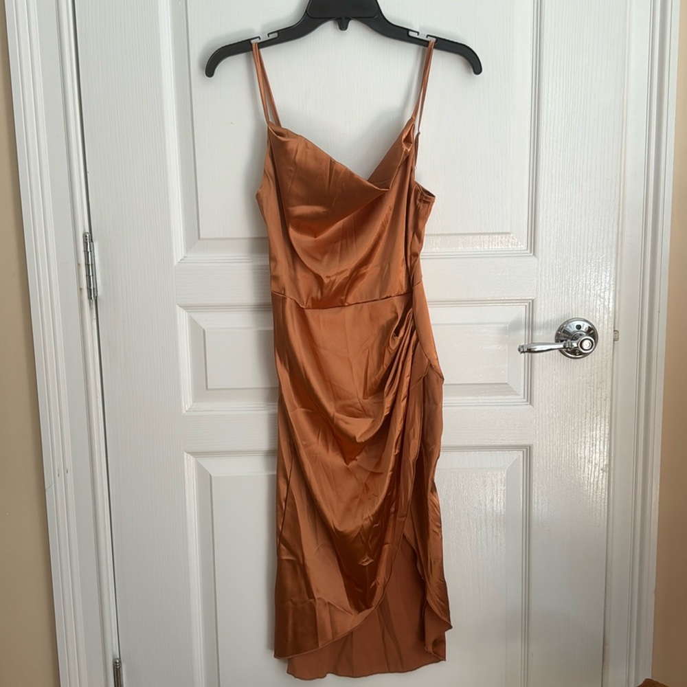 Bronze dress